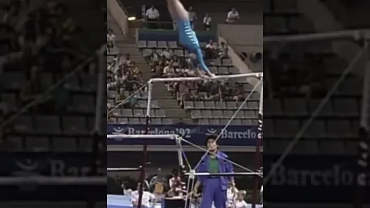 Kim Gwang Suk 🇰🇵 on Bars - 1992 Olympics #shorts