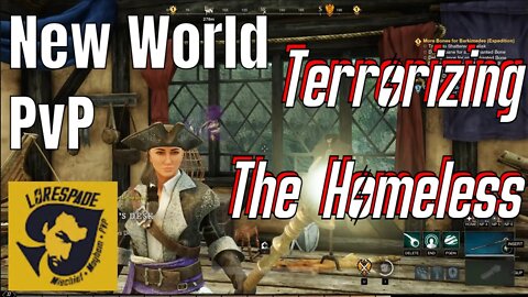 New World PvP The Covenant Terrorizing Homeless Green and Purple People