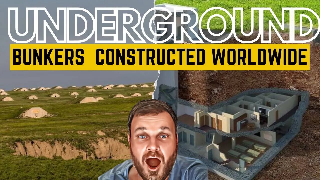 Underground Bunkers Constructed Worldwide And Stocked With Truck Loads Of Food?