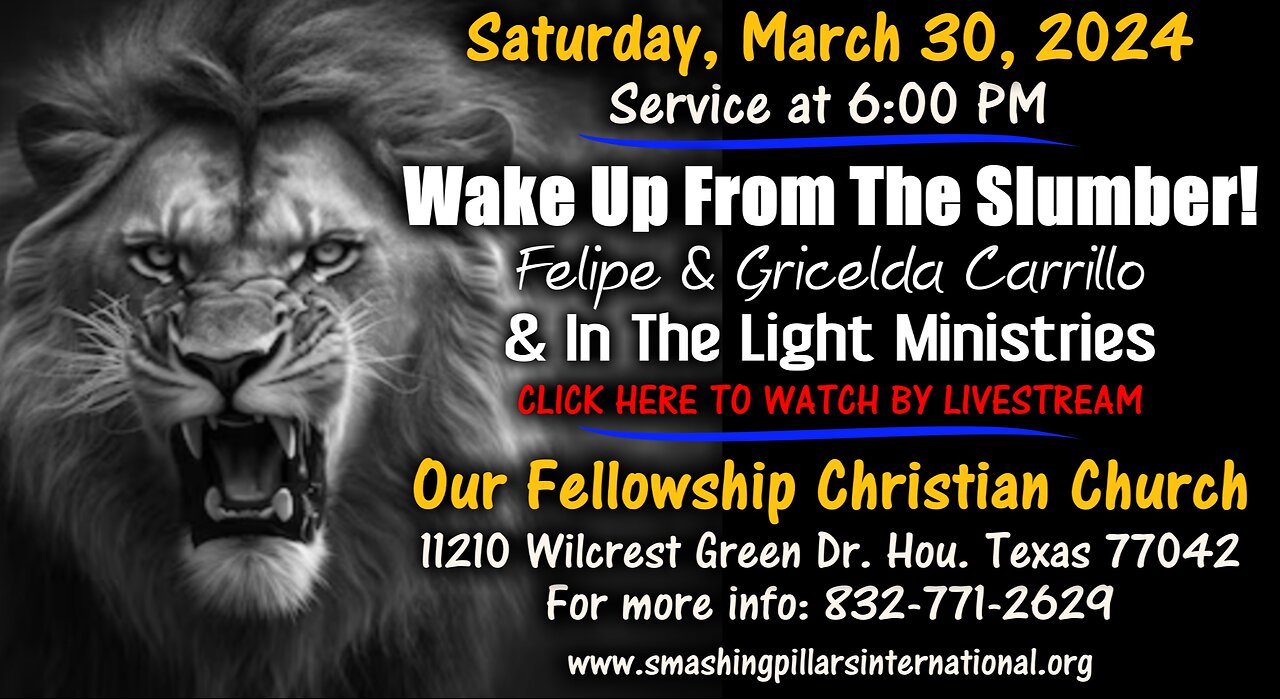 Awake From The Slumber! - Felipe & Gricelda Carrillo from In The Light Ministry