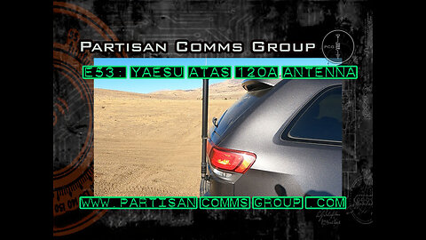 E53: Yaesu ATAS-120A Antenna