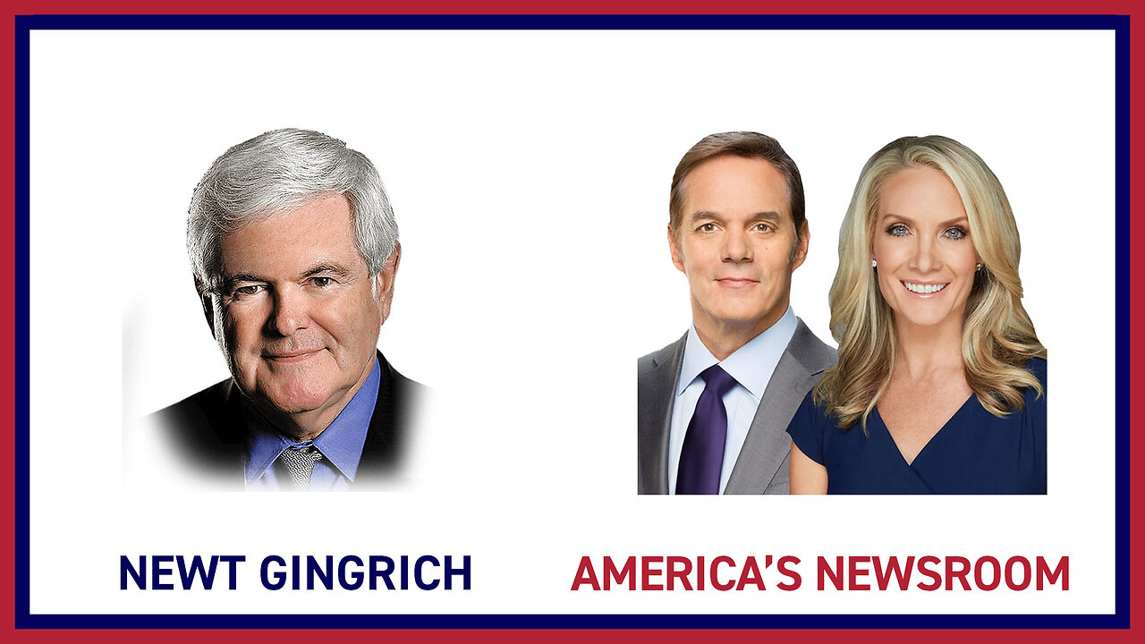 Newt Gingrich | Fox News Channel's America's Newsroom | May 23 2023 #news #polotics #trump #desantis