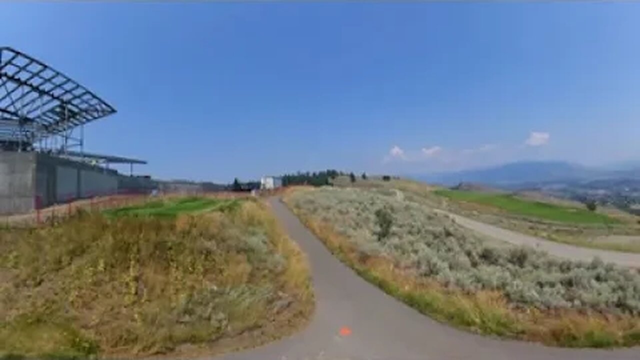 The Rise Golf Course Restaurant, A View From High Above Okanagan Lake