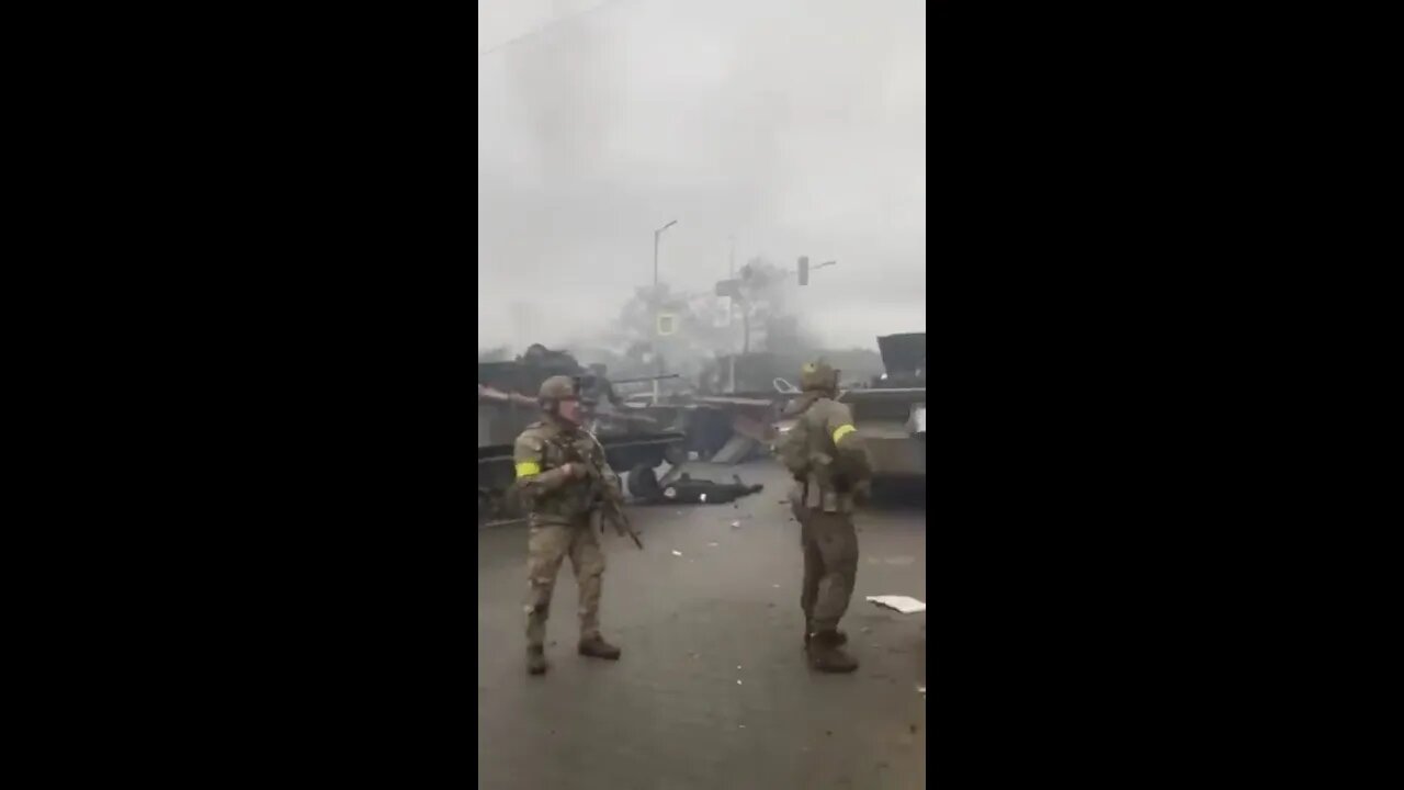 ★★★ Ukraine SOF reportedly destroy Russian VDV BMD-2 armored fighting vehicles in Irpin