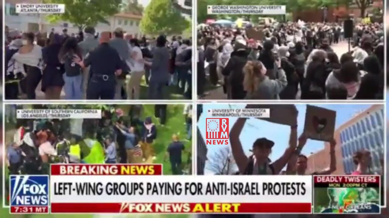 Soros, Rockefeller & Dark Money Funding Anti-Israel Mayhem On College Campuses