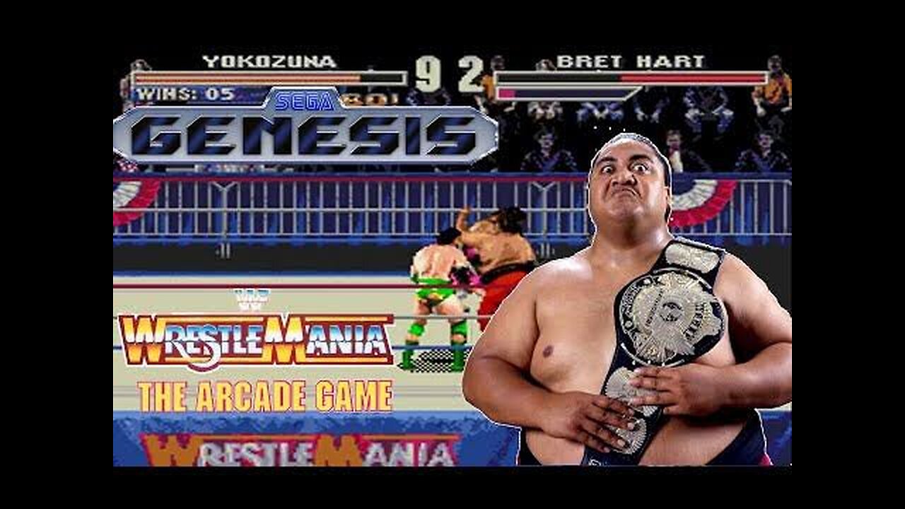 WWF Wrestlemania- The Arcade Game - Sega Genesis