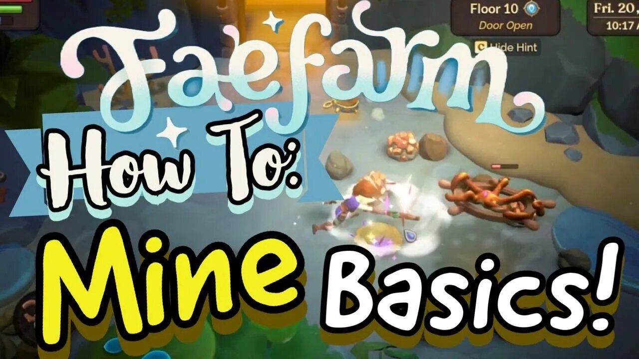 Fae Farm Saltwater Mine Basics