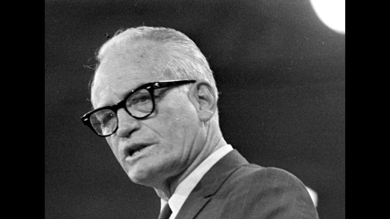 "Security from domestic violence...is most...fundamental purpose of any govt" -Barry Goldwater 1964