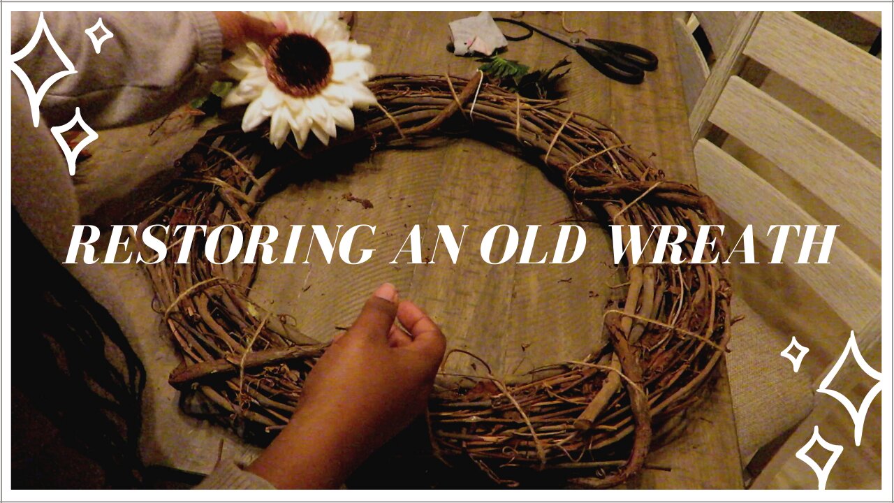 Restoring A 15 Year Old Wreath | Victorious Mama DIY