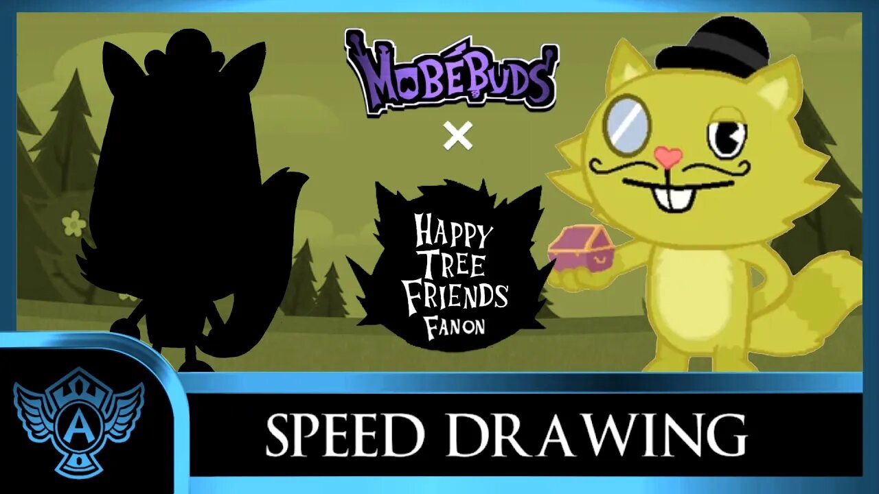 Speed Drawing: Happy Tree Friends Fanon - Parsy | Mobebuds Style