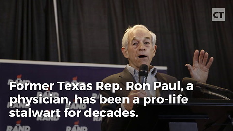 Ron Paul Tells Riveting Story of Why He's Pro-Life