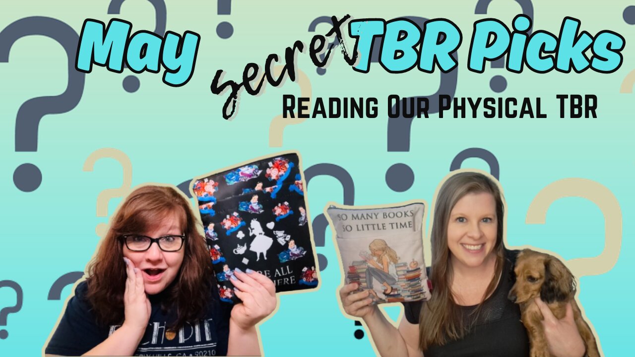 May 'Secret" TBR Pick Vlog - "Reading Our Physical TBRs" + Visiting Little Free Libraries