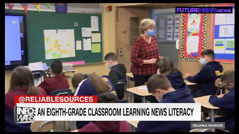 Video: CNN’s Stelter Visits School Kids Being Taught How To Spot ‘Misinformation’