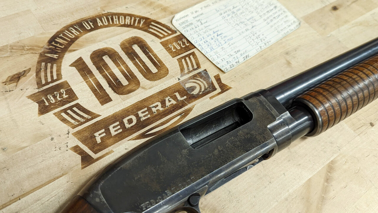 In the Federal Gun Room: Winchester Model 12 Test Gun