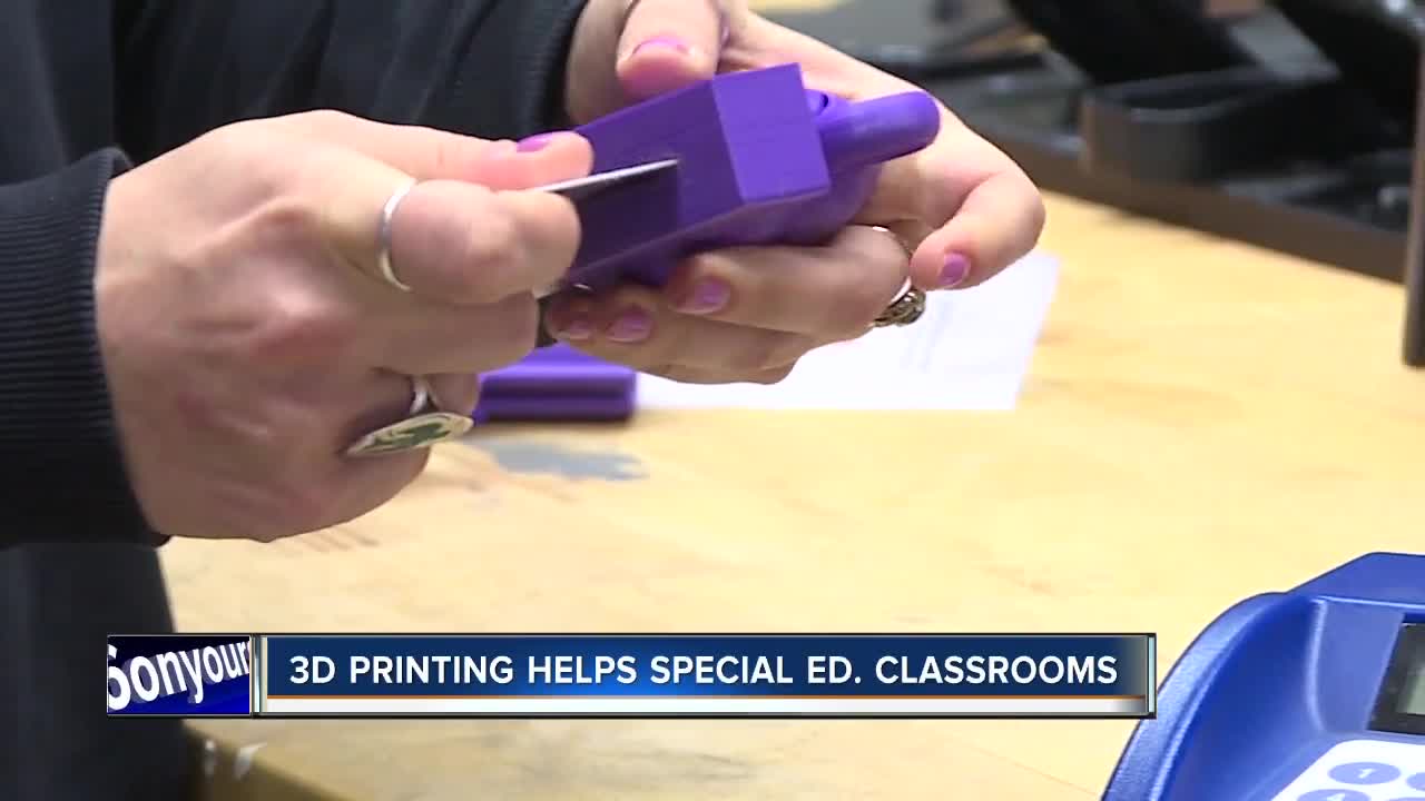 3-D printing helps special education classrooms in Boise