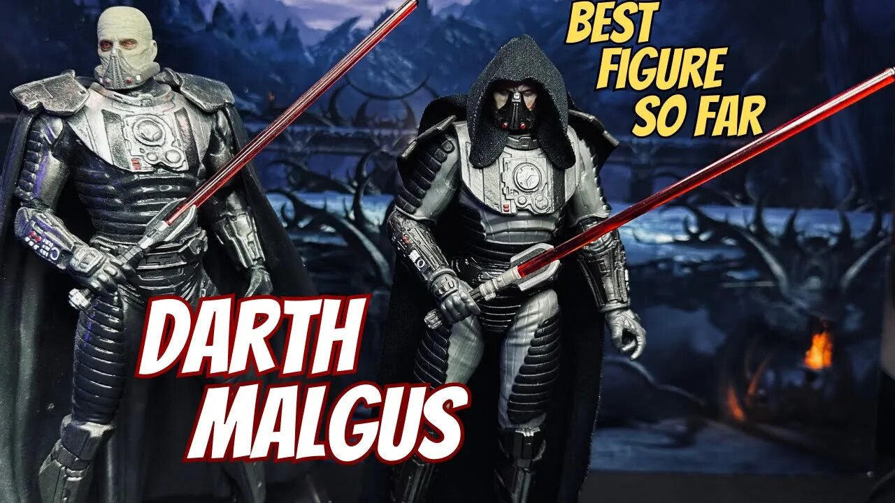 Star Wars The Black Series Darth Malgus Review And Compare