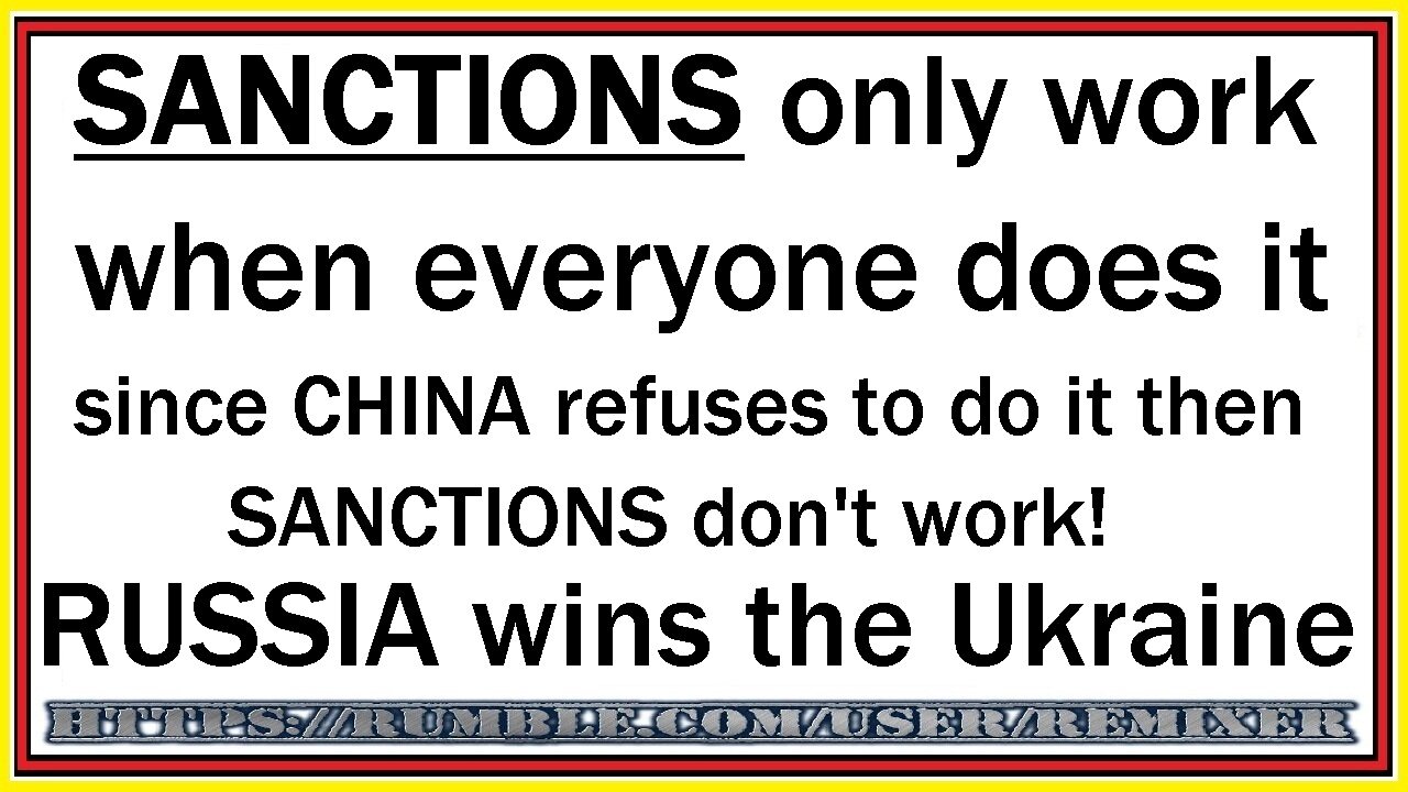 SANCTIONS only work