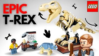 EPIC T-Rex LEGO Build!