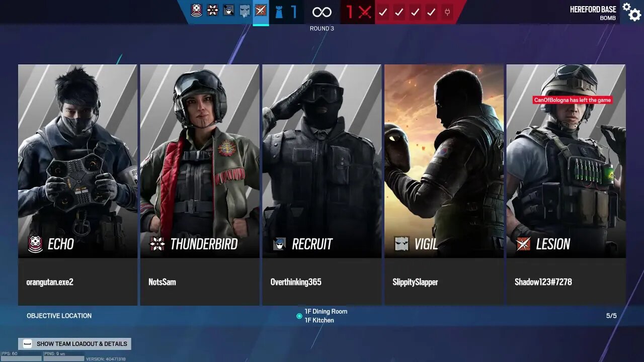 Shadow Gaming playing Tom Clancy's Rainbow Six Siege