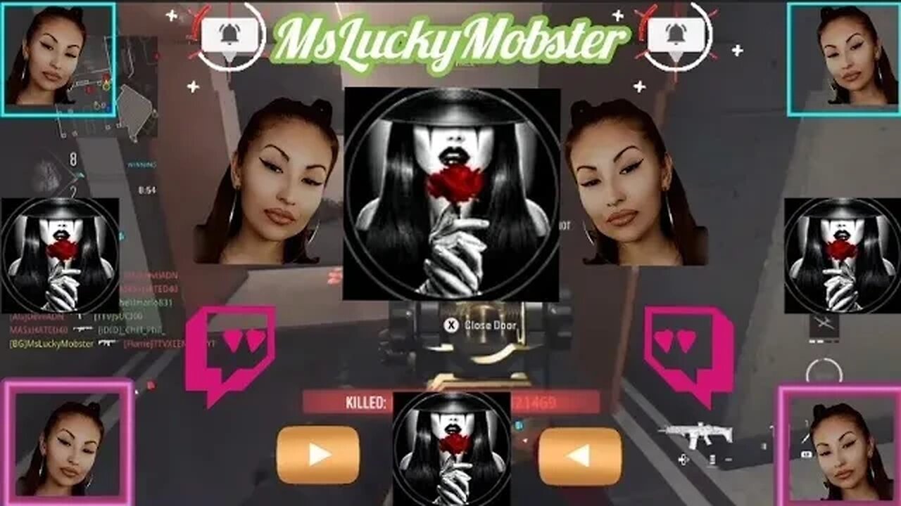 💋MsLuckyMobster💋 "Mr Smokey Tazz Az young D • Rockin Robin" Mix by TRONMASTER7821. Edited by 🎵MMGM🎵