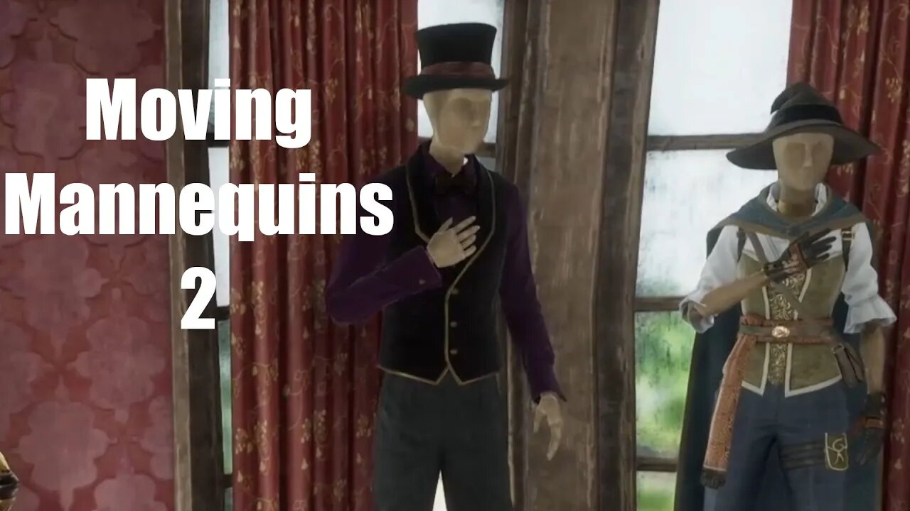 Hogwarts Legacy Moving Mannequins 2