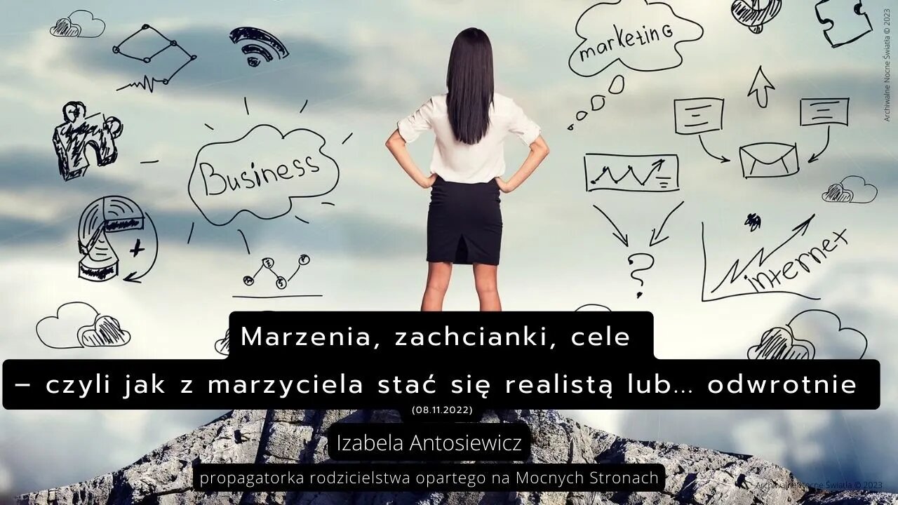 Marzenia, zachcianki, cele – czyli jak z marzyciela stać się realistą lub... odwrotnie (08.11.2022)