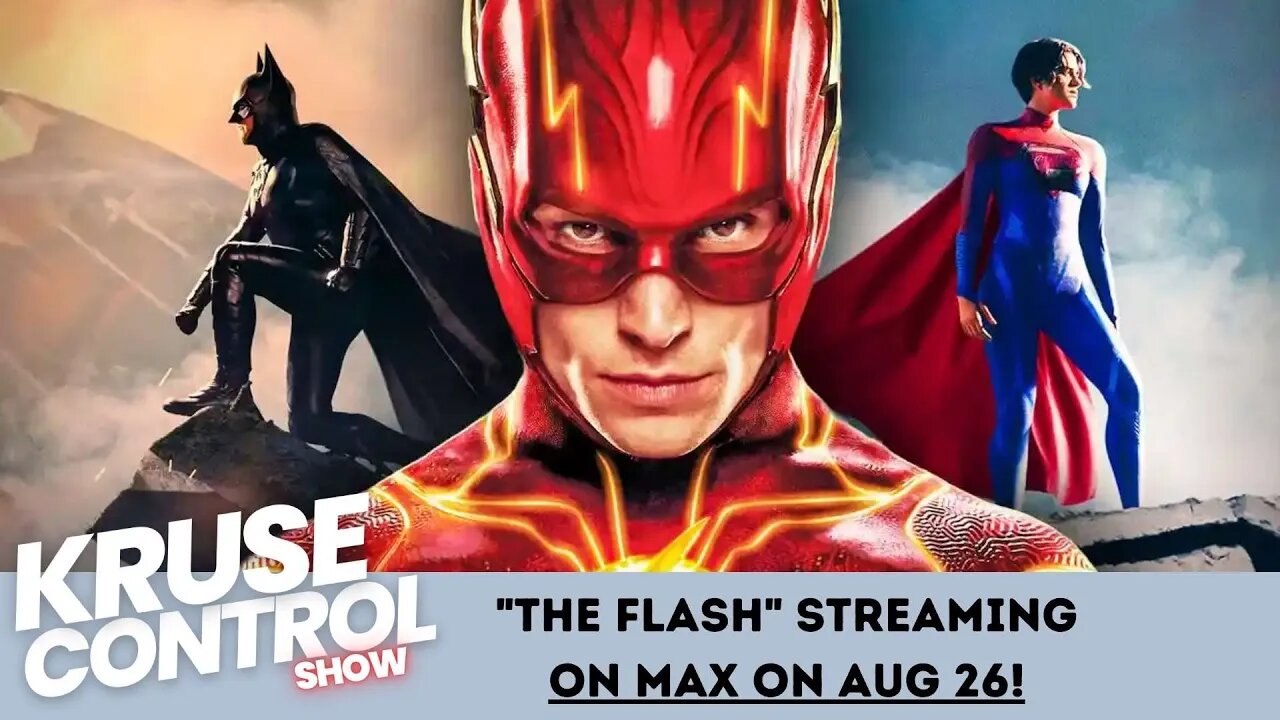 The Flash STREAMING on MAX on FRIDAY