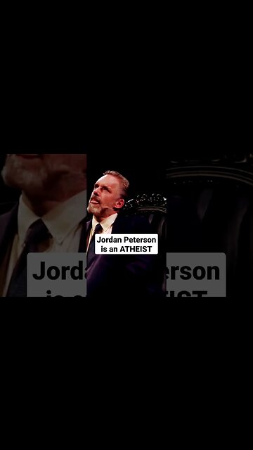 Atheist Jordan Peterson. #jordanpeterson #atheism #atheist #jesus #god #religion #psychology #exist