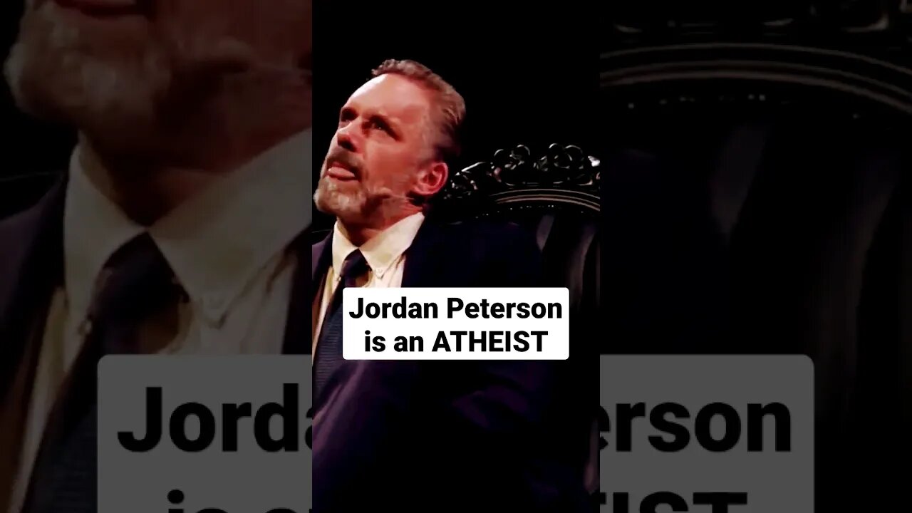 Atheist Jordan Peterson. #jordanpeterson #atheism #atheist #jesus #god #religion #psychology #exist