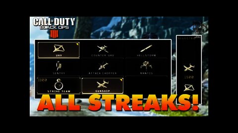 Black Ops 4 - All SCORESTREAKS We Know About So Far!