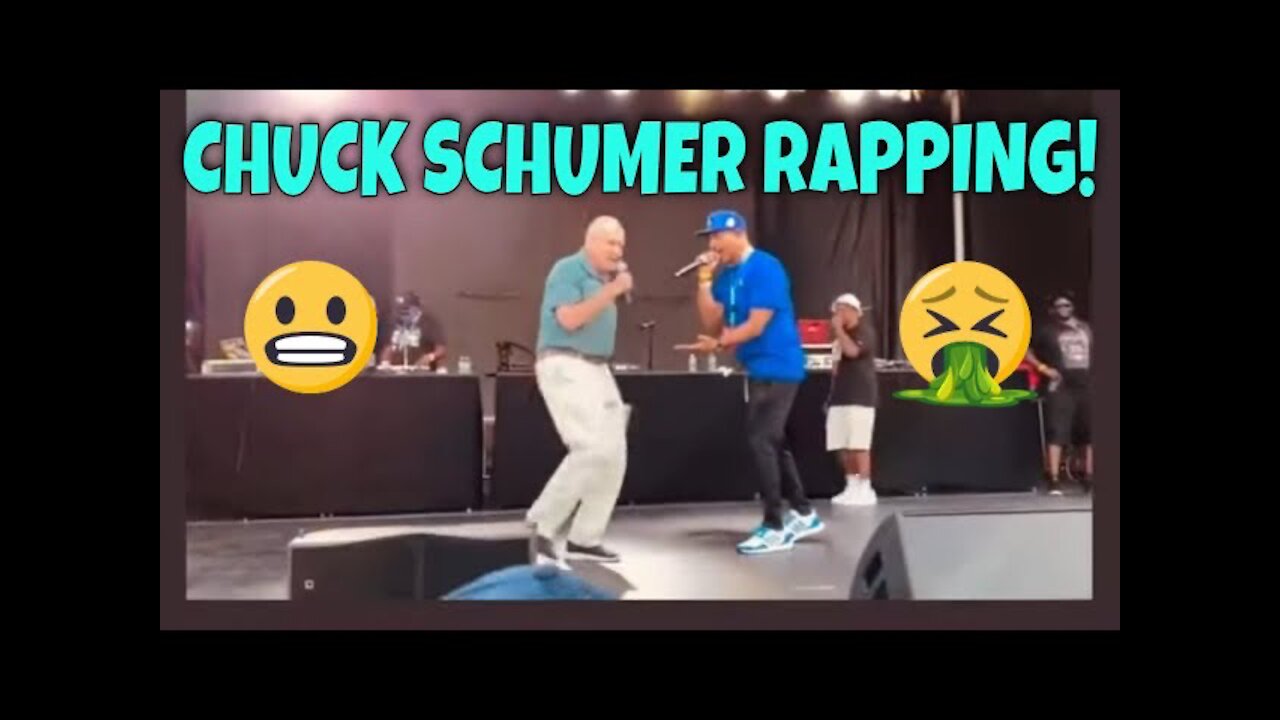 Chuck Schumer RAPPING at CRINGEFEST 2021!