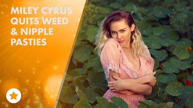 Miley gets candid about Liam and being sober