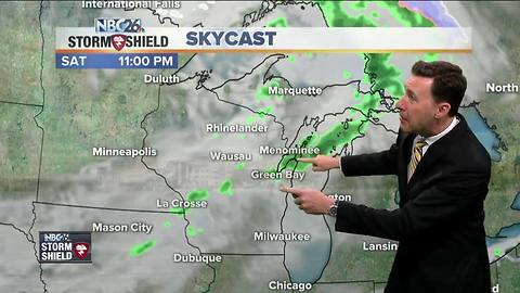 Michael Fish's NBC26 Storm Shield weather forecast