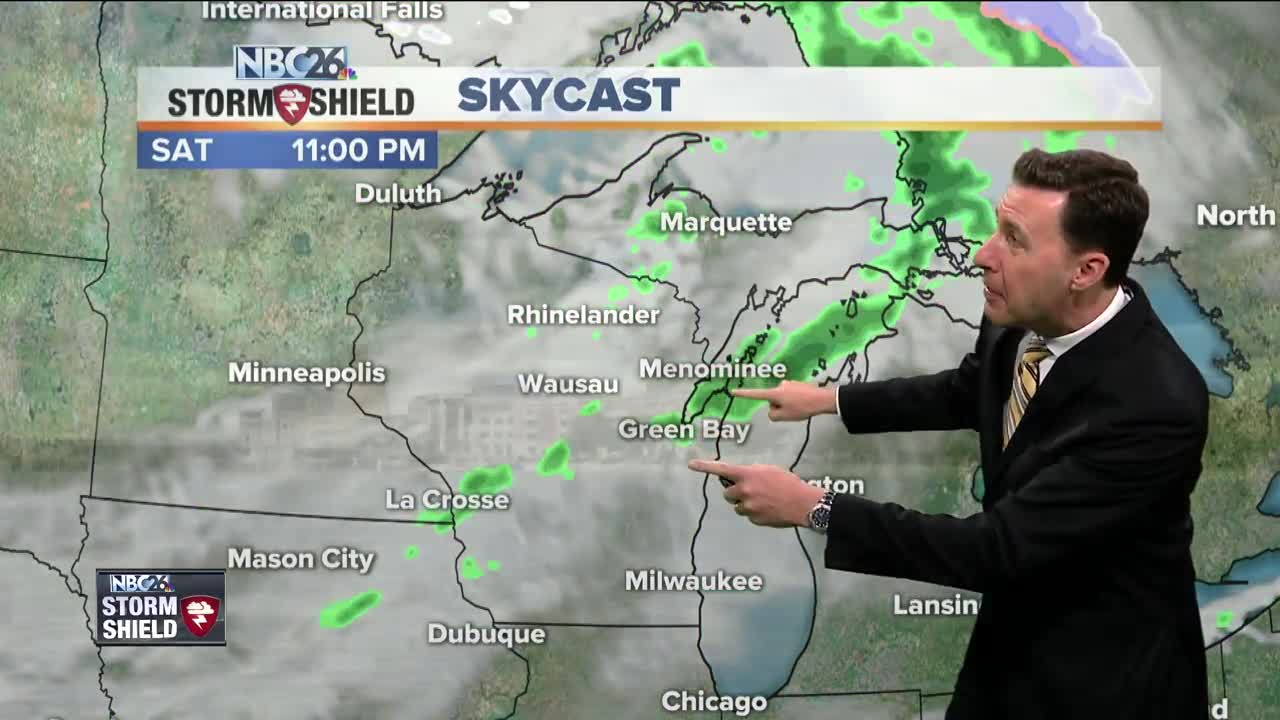 Michael Fish's NBC26 Storm Shield weather forecast