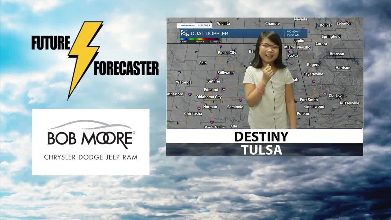 Future Forecaster: Destiny from Tulsa, Okla.