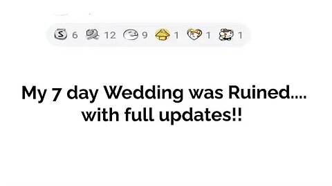 My wedding was ruined....with updates!