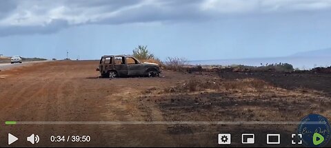 More Evidence of an Isolated DEW HIT 2 Miles From The Lahaina, Maui Firenado Melting Rubber, Aluminum, Iron & Steel