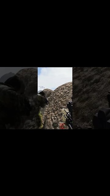 Arma 3 Shorts That Moment When The Enemy Is Right Up On You! #gaming #pcgaming #arma3