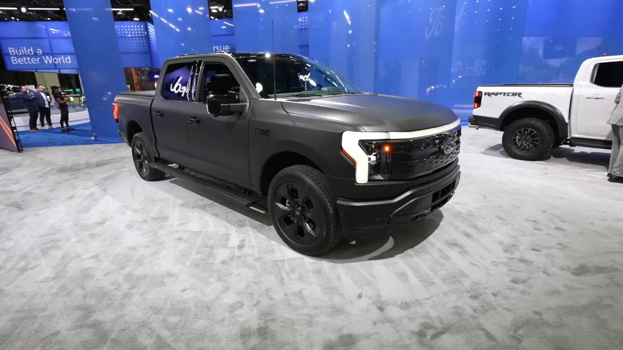 2024 Ford F150 Lightning Platinum Black Edition