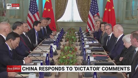 SKY NEWS AU: FJB rubs China the wrong way after labelling Xi Jinping a "dictator"