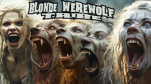 Blonde Werewolf Wolf Pack: Female Werewolf Transformation NEW