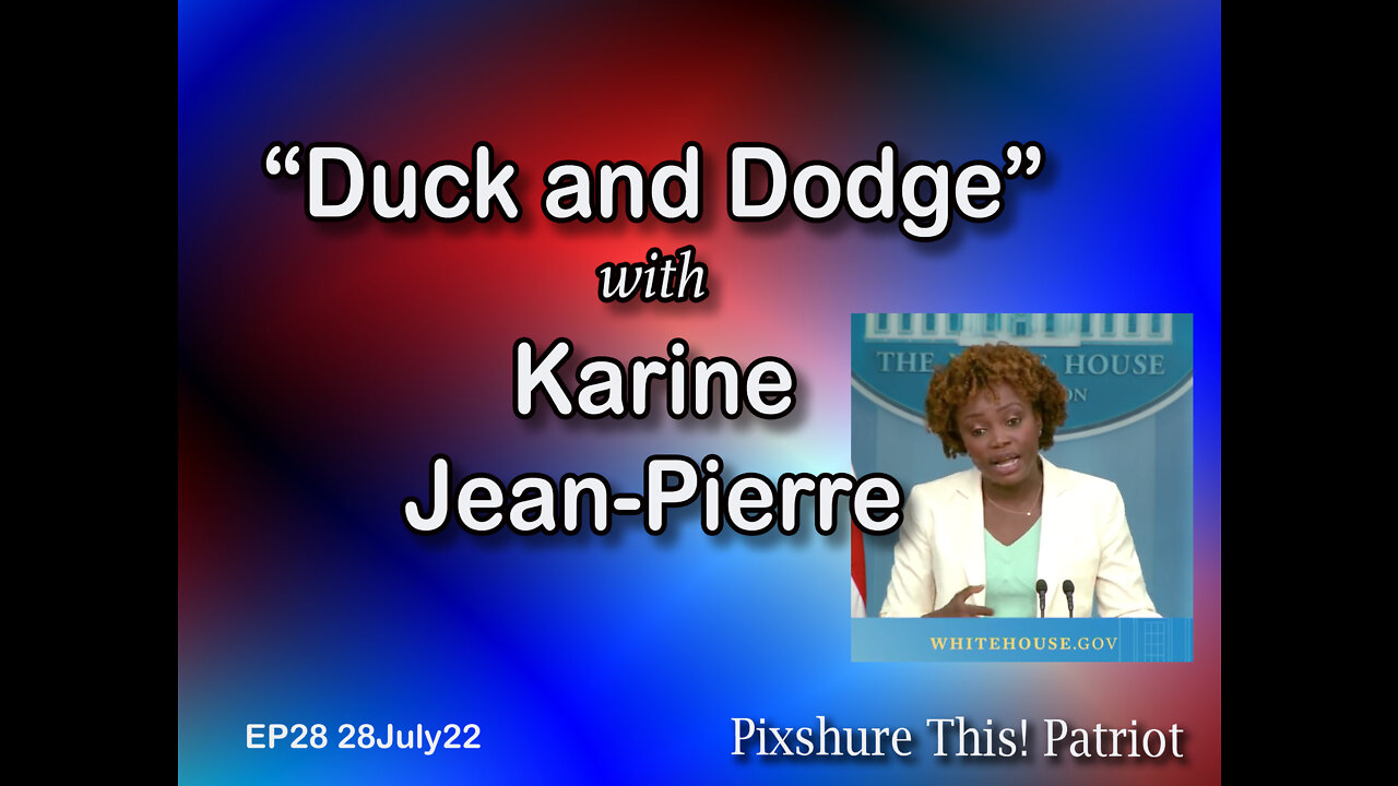 "Duck and Dodge" with Karine Jean-Pierre