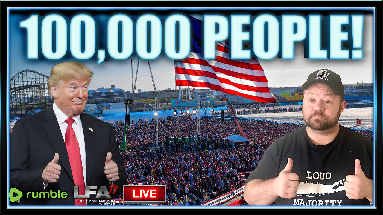 TRUMP'S WILDWOOD RALLY RECAP!!!| LOUD MAJORITY 5.13.24 1pm EST