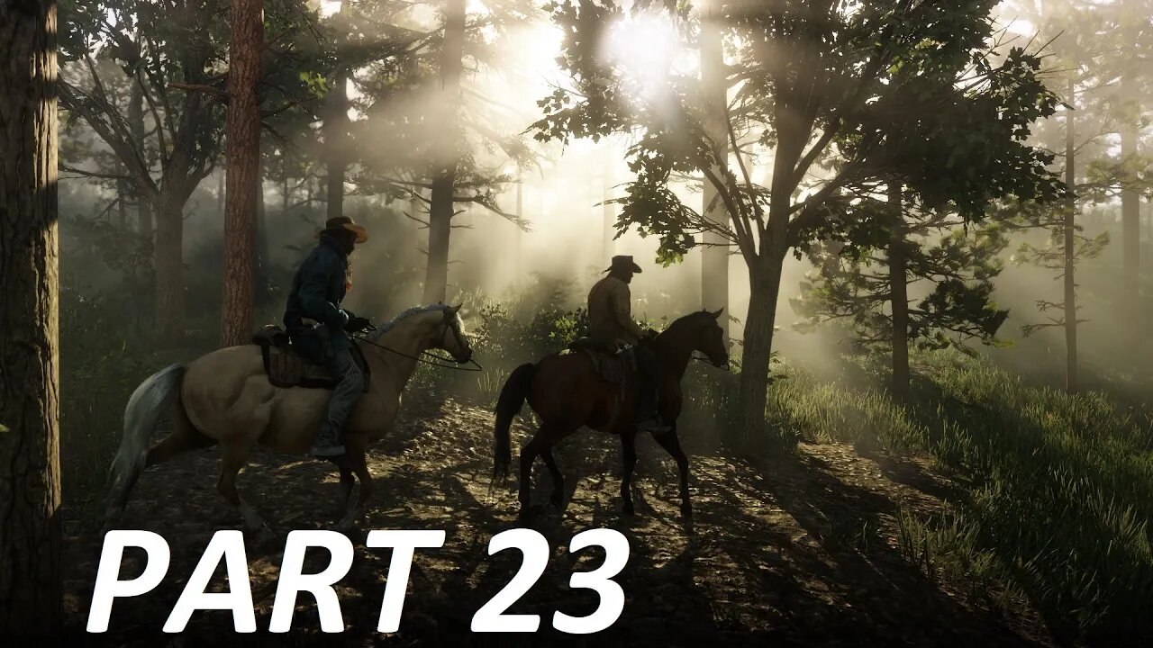 Red Dead Redemption 2 Part 23 - Preaching Forgiveness as He Went - Walkthrough No Commentary