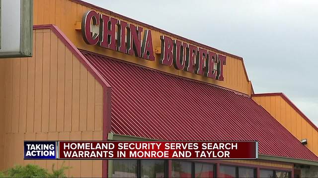 Federal agents conduct raids at Super China Buffet restaurants, homes