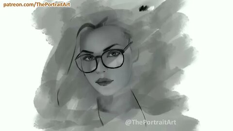 Watch Beauty Unfold: A Girl's Portrait Drawn in Time-lapse