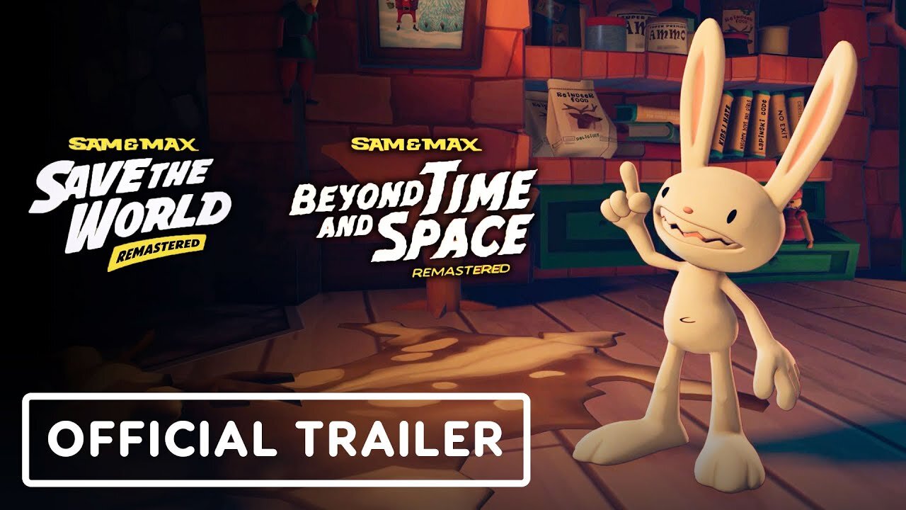 Sam & Max Save the World/Beyond Time and Space Remastered - Official PlayStation Announce Trailer