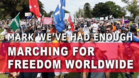 March for Freedom in Western Australia