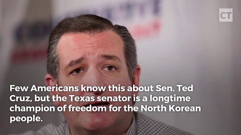 Ted Cruz Gets Package From NK After Standing for Korean Freedom