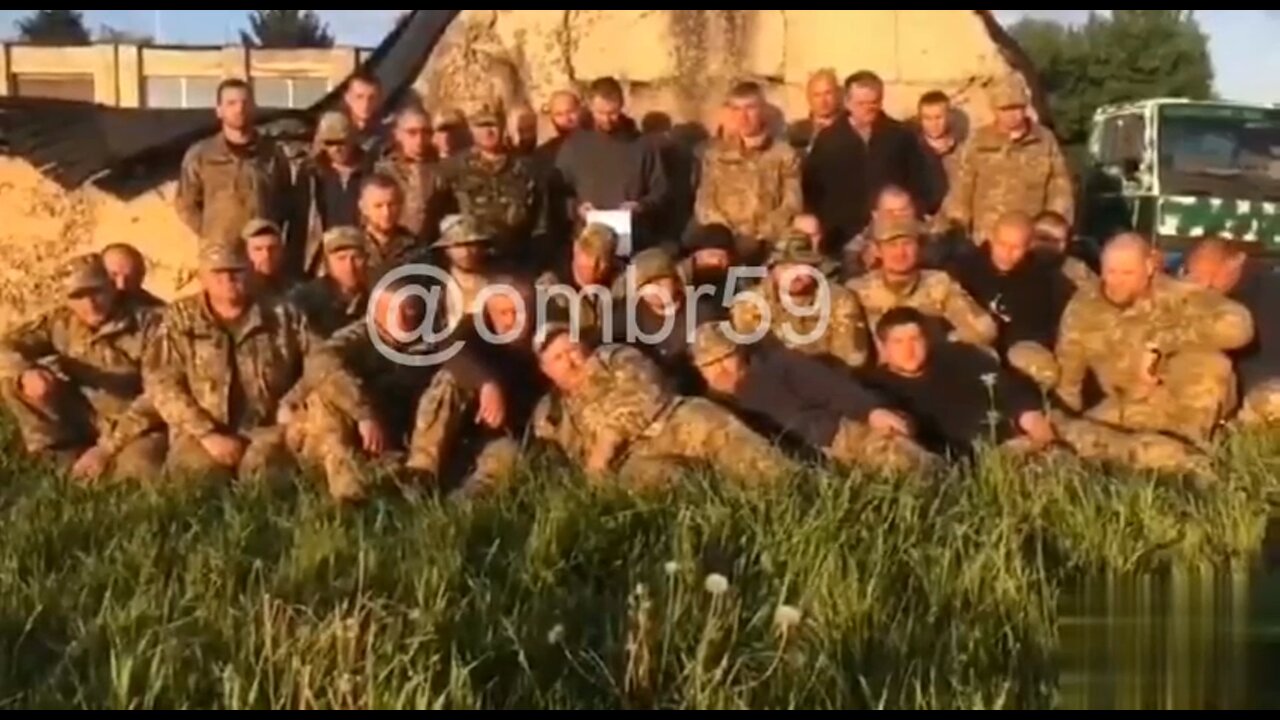 Militants of the Cherkasy territorial defense refuse to fight and recorded a video message